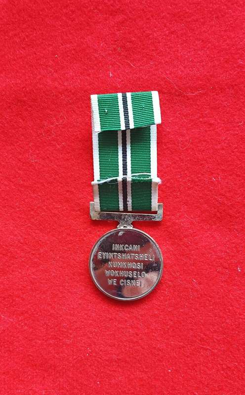SADF - CISKEI DEFENCE FORCE - SHOOTING MEDAL - FULL SIZE