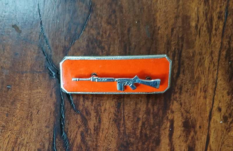 SADF - SHARP SHOOTERS BADGE - SILVER