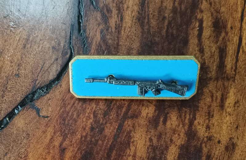 SADF - S.A.A.F. MARKSMANS BADGE - BRONZE