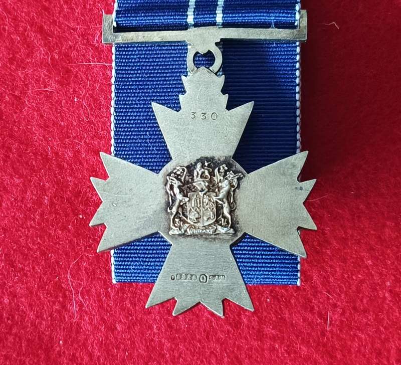 SADF - SOUTHERN CROSS DECORATION (1975) + BAR & PIN - FULL SIZE (SCARCE)