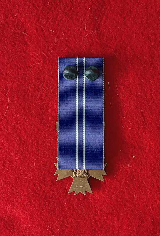 SADF - SOUTHERN CROSS DECORATION (1975) + BAR & PIN - FULL SIZE (SCARCE)