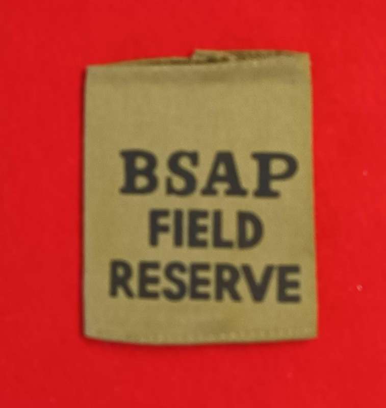 RHODESIA - BSAP FIELD RESERVE (1960s - 80)