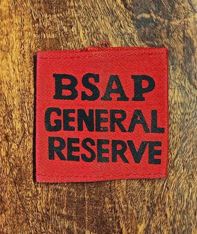 RHODESIA - BSAP GENERAL RESERVIST (1960s - 80)