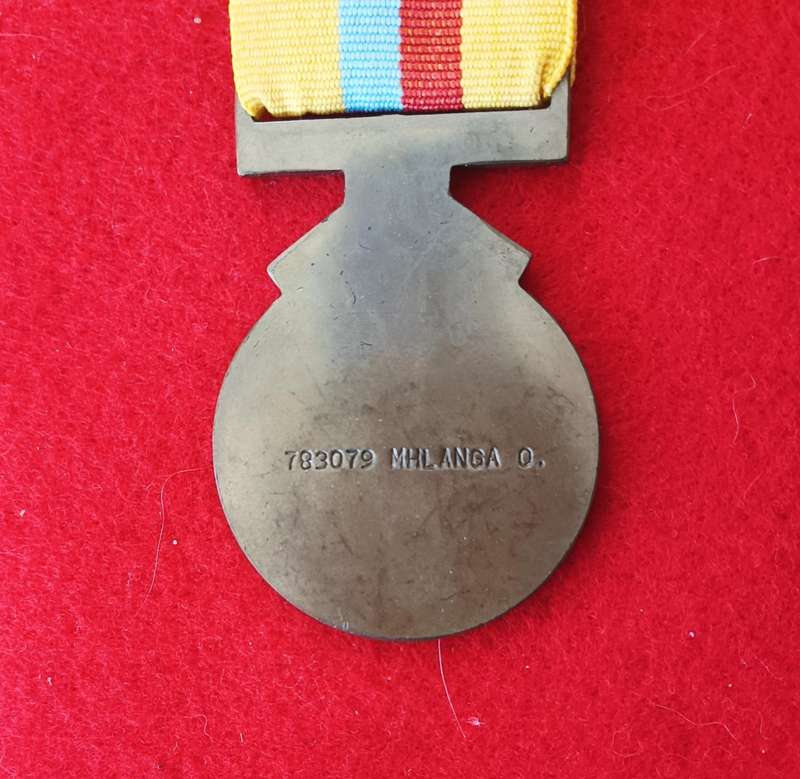 ZIMBABWE - DEFENCE PIPELINE MEDAL - FULL SIZE