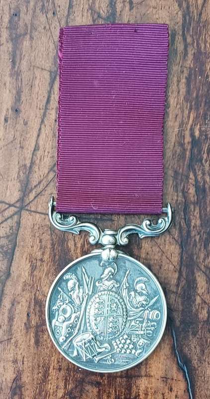 VICTORIAN ARMY LONG SERVICE AND GOOD CONDUCT MEDAL - FULL SIZE (SCARCE)