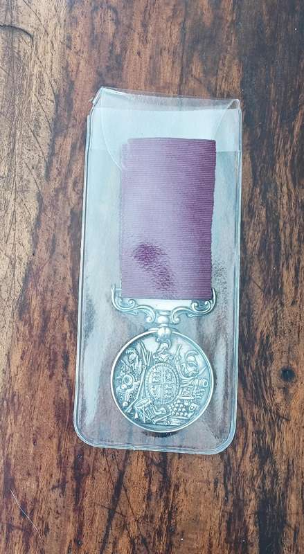 VICTORIAN ARMY LONG SERVICE AND GOOD CONDUCT MEDAL - FULL SIZE (SCARCE)