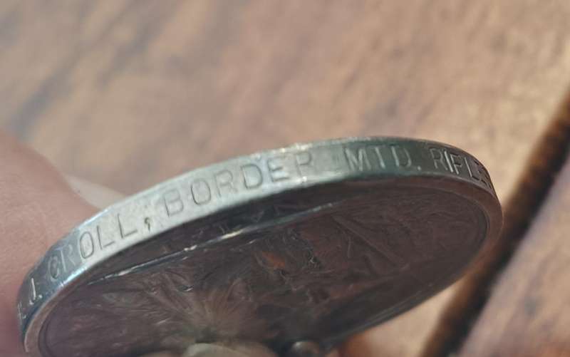NATAL REBELLION MEDAL 1906 - FULL SIZE + MINIATURE