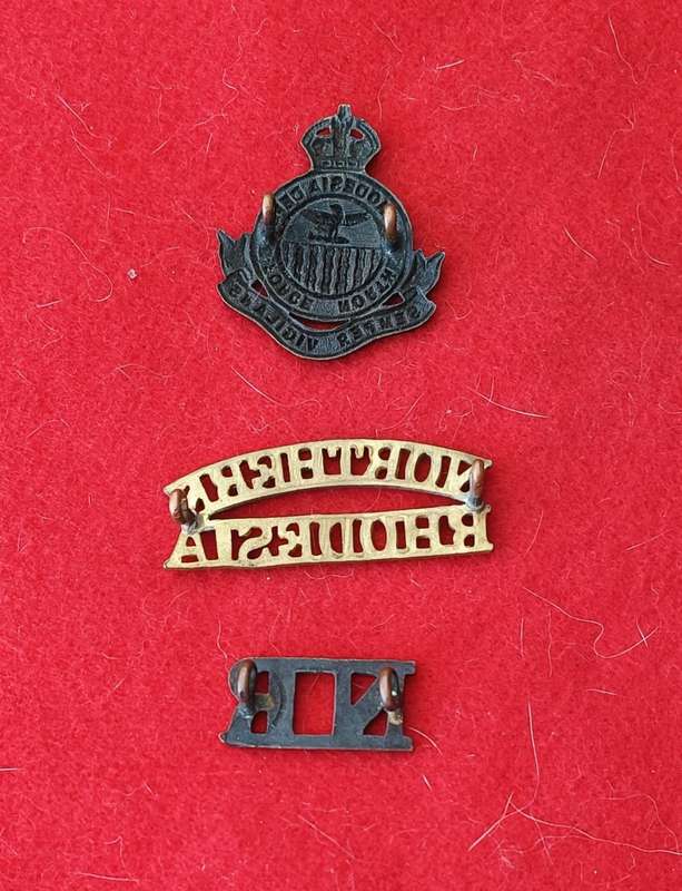 WW2 - NORTERN RHODESIA - BADGE LOT