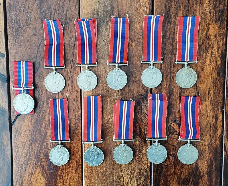 WW2 - WAR MEDAL 1939-45 - FULL SIZE