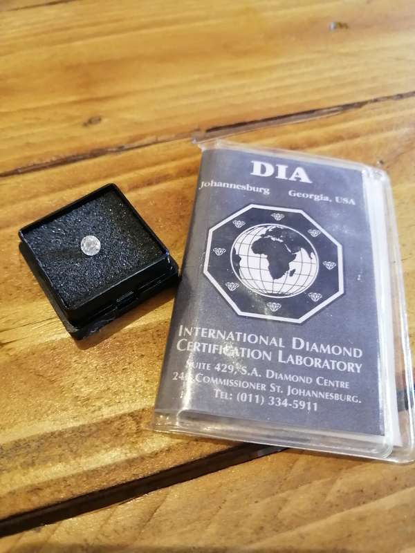 0.23Cts Round Brilliant Cut Diamond!