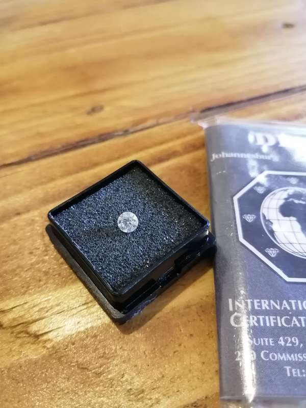 0.23Cts Round Brilliant Cut Diamond!