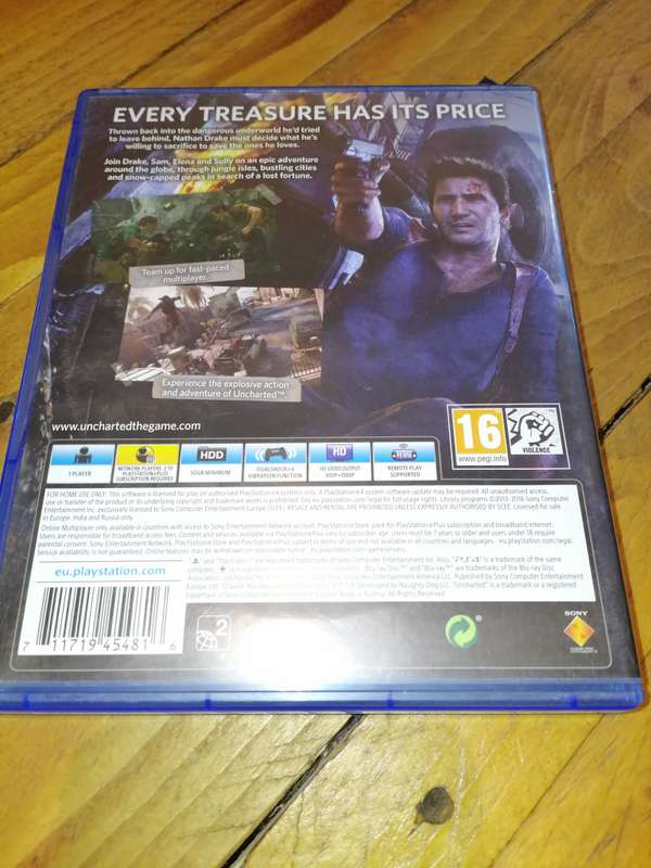 PS4 Uncharted 4 A Thief's End