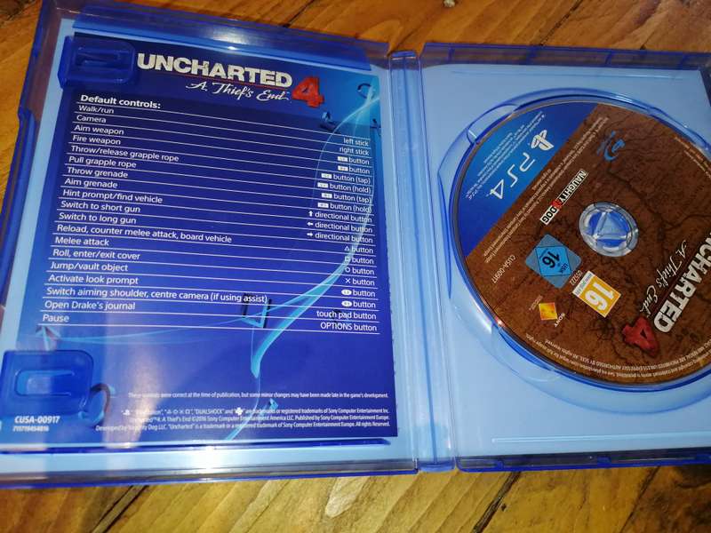 PS4 Uncharted 4 A Thief's End