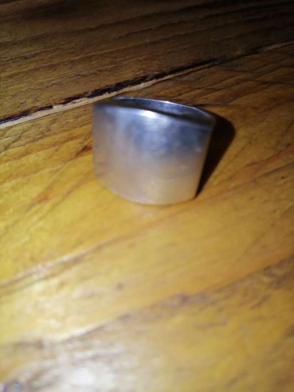 Solid Silver Unisex Ring!