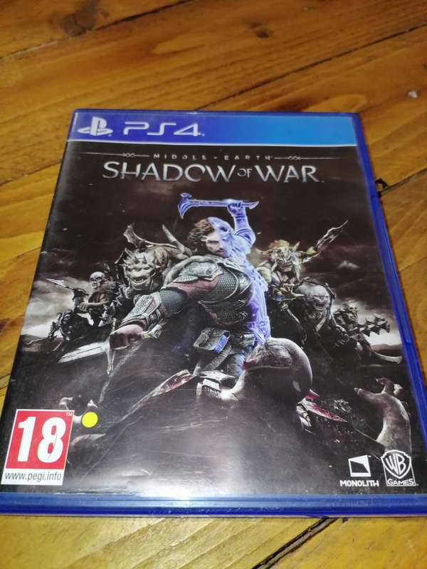 PS4 Shadow of War Game!