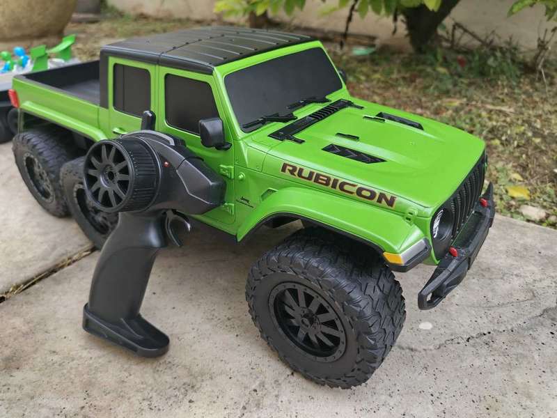 Rc Jeep rubicon + Boats