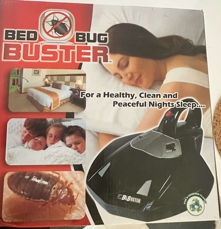Bed Bug Buster - UV handheld Mattress Vacuum 300W