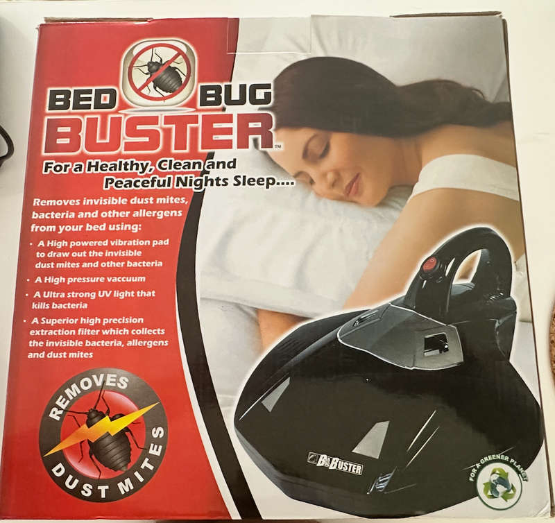 Bed Bug Buster - UV handheld Mattress Vacuum 300W