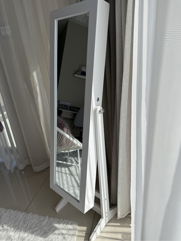 Mirror with Jewlery cupboard