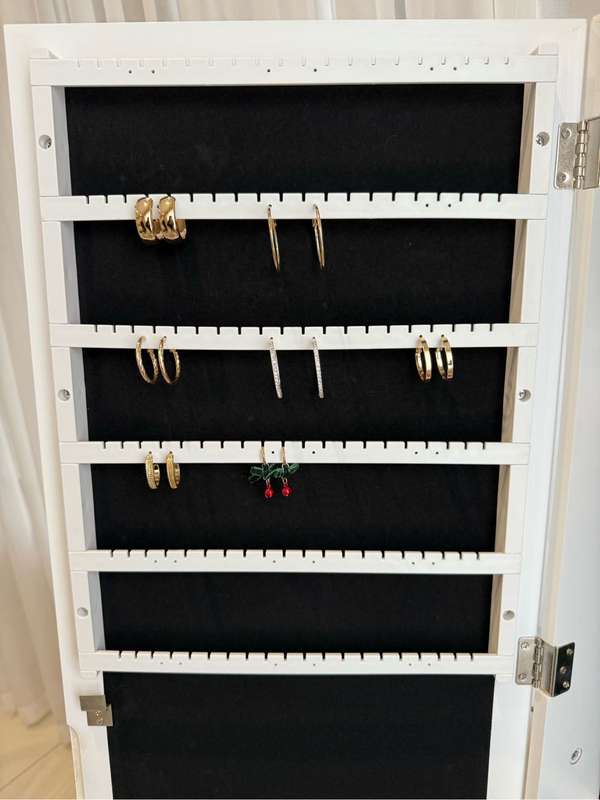 Mirror with Jewlery cupboard