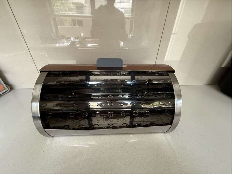 Rose gold bread tin