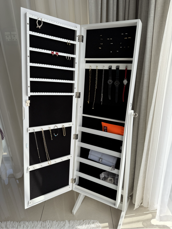 Mirror with Jewlery cupboard