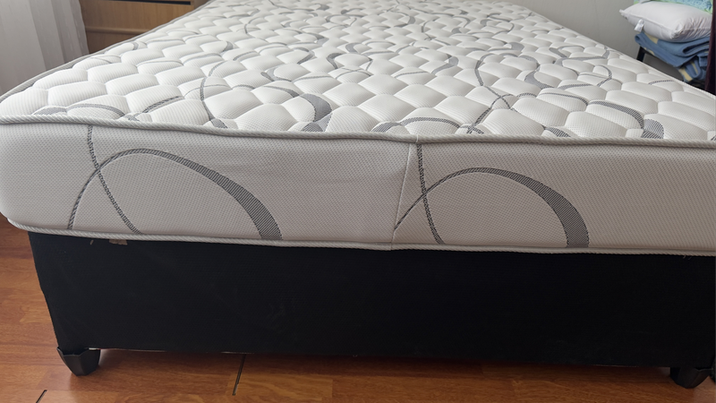 Bed with base Set size Double orthopaedic