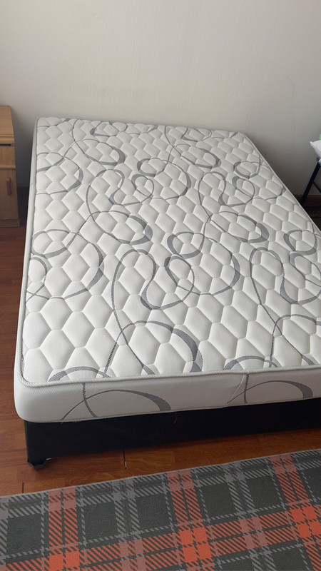 Bed with base Set size Double orthopaedic