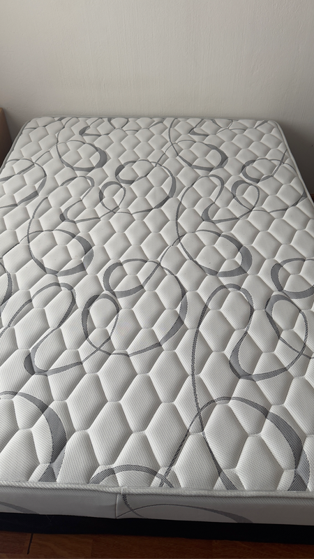 Bed with base Set size Double orthopaedic