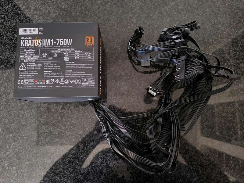 750W Power Supply - Gamdias KRATOS M1 750B RGB