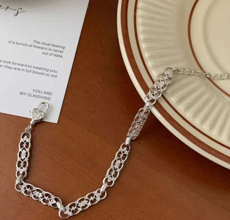 925 Silver Lace Bracelet