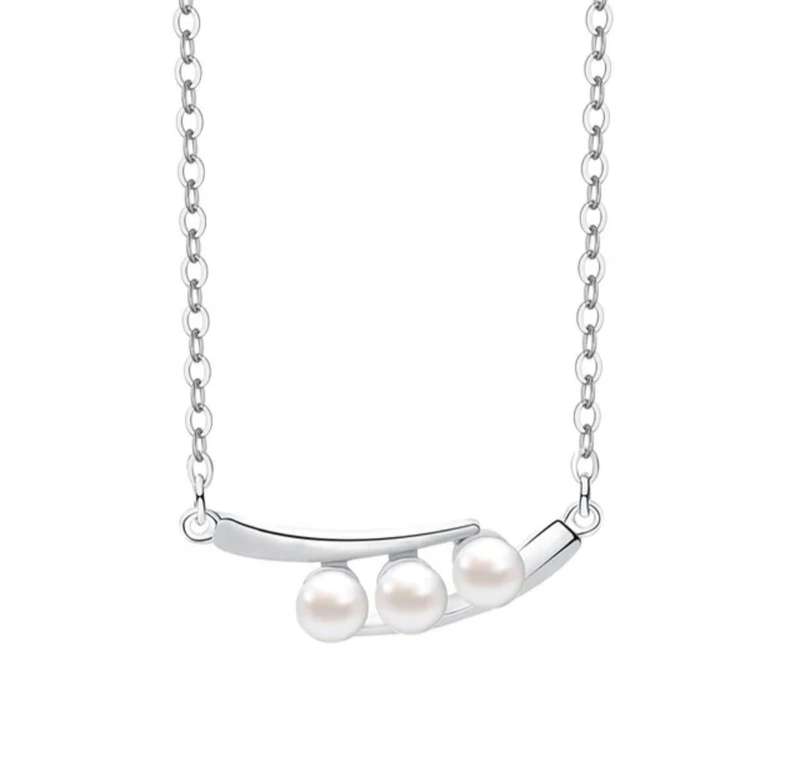 SPECIAL - 925 Silver Pearl Necklace