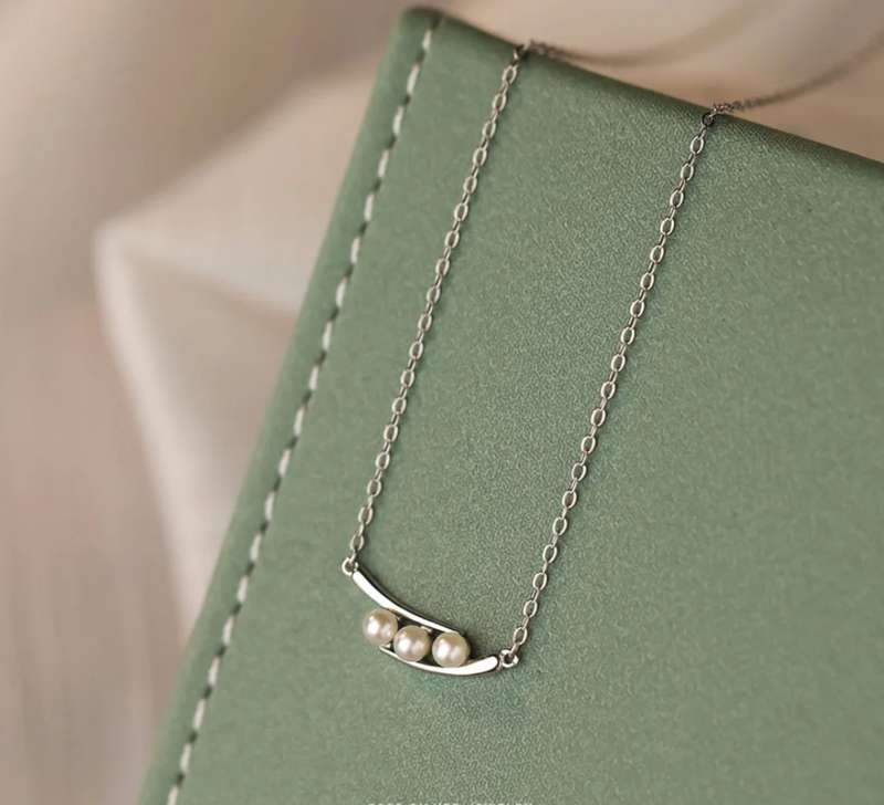 SPECIAL - 925 Silver Pearl Necklace
