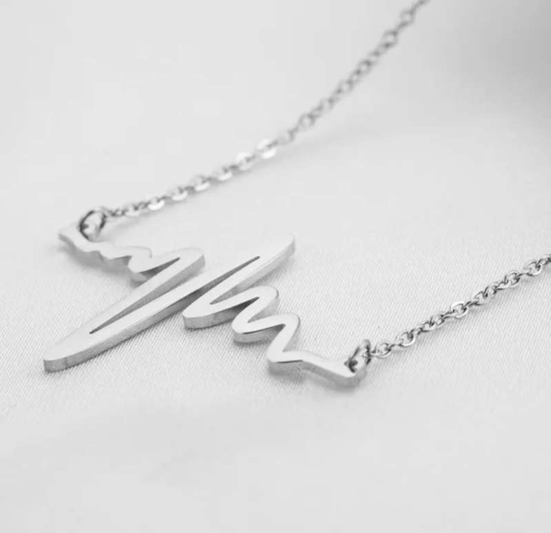 925 Silver Heartbeat Necklace