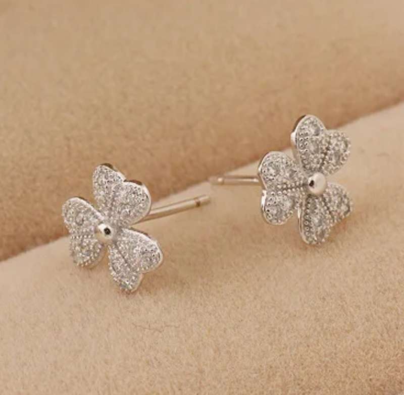 SPECIAL - 925 Silver CZ Earrings (3)