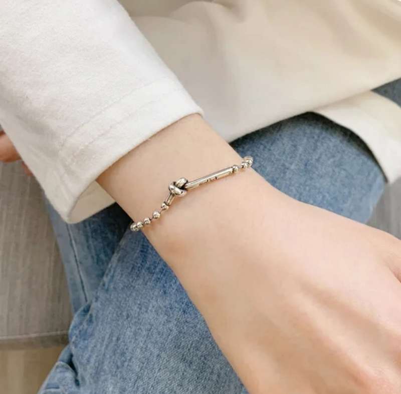 925 Silver Good luck Knot Bracelet