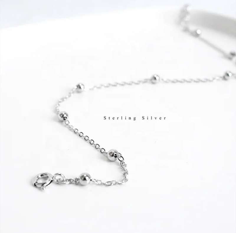925 Silver Little Balls Necklace