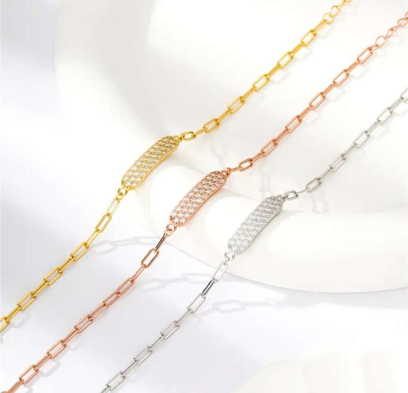 925 Silver Micro-Paved CZ Bracelet