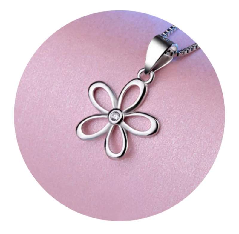 925 Silver Clover Necklace