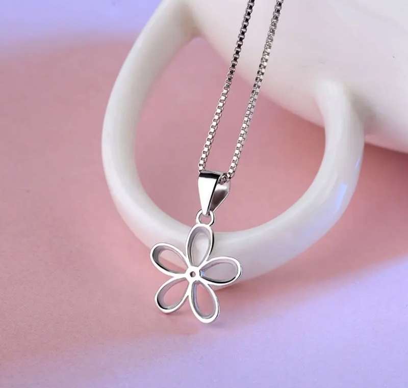 925 Silver Clover Necklace