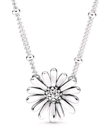 925 Silver Daisy Necklace