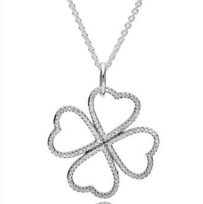 925 Silver Petals of Love Necklace