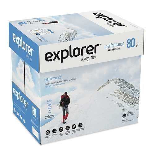 Premium Explorer Iperformance Office Paper - Premium White - 80gsm - ****** R30 SHIPPING *****