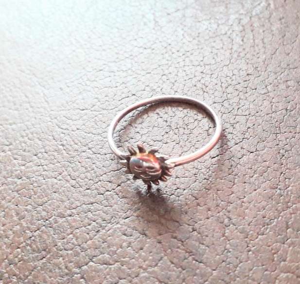 Authentic 925 Sterling Silver Ring Size O+