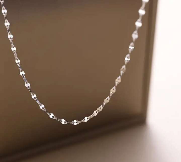 Fancy Stainless Steel Necklace 45.72 cm | No Fade