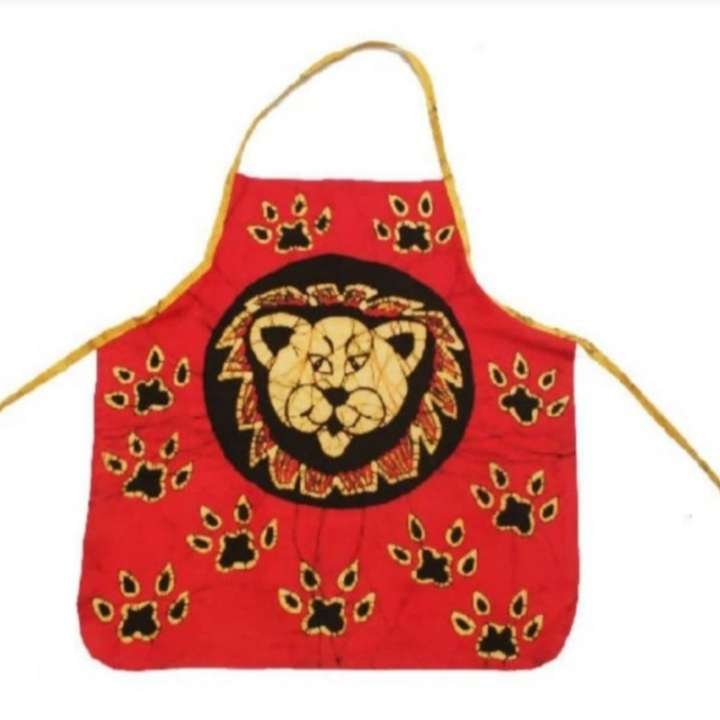 Children's Cotton Batik Apron - Lion