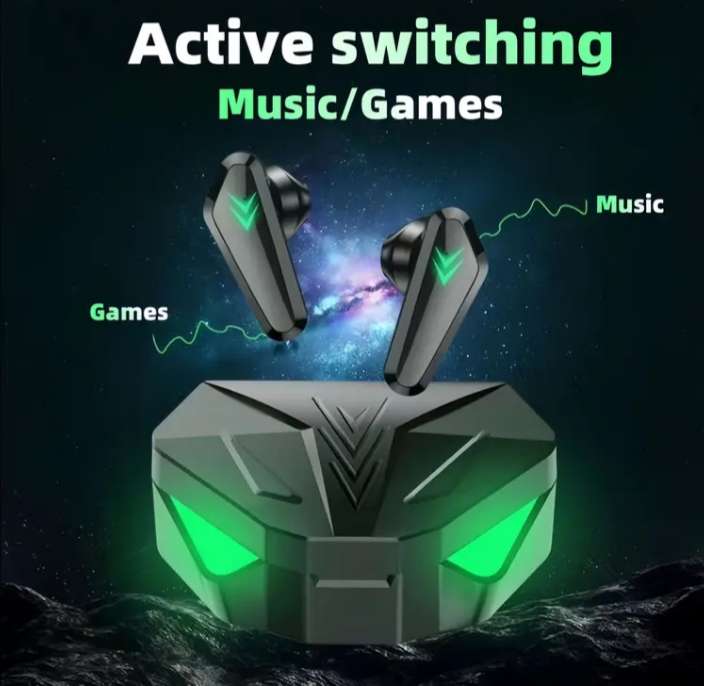 X15 Pro TWS Wireless Gaming Music Earbuds Noise Cancelling