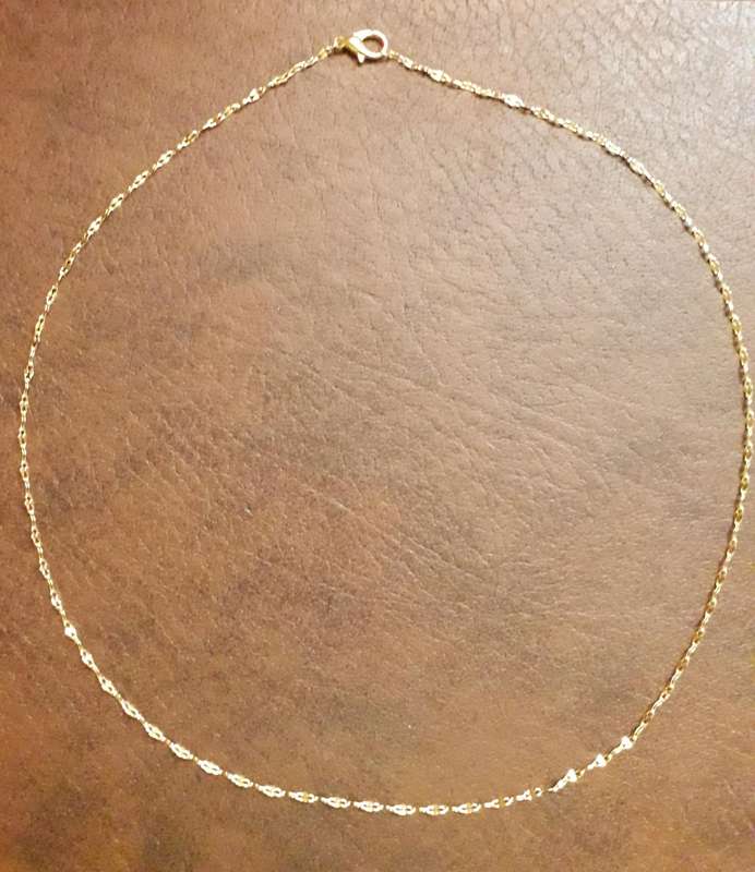 Fancy Stainless Steel Necklace 50.8 cm | No Fade