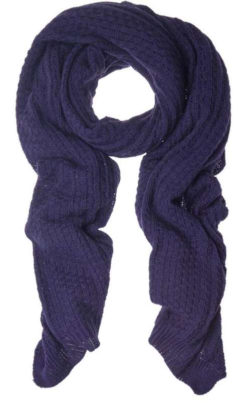Oversized Scarf | Navy