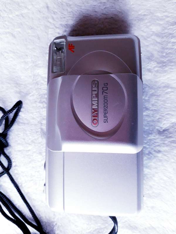 Vintage Olympus Camera with Protective Case | Secondhand